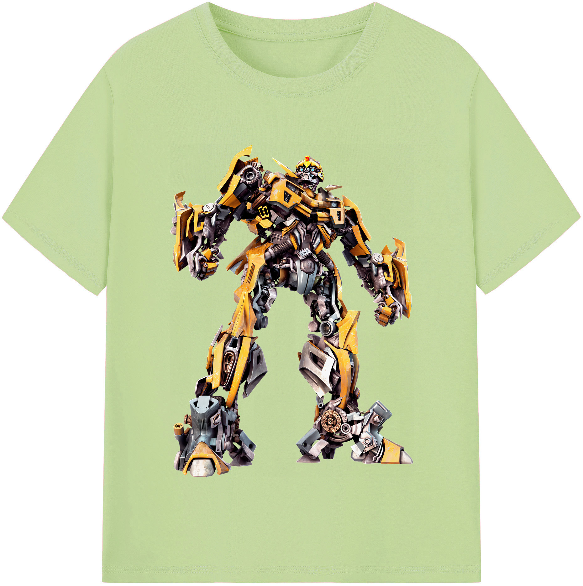 （画像用） Transformers トランスフォーマー 綿100％半袖Tシャツ（フロントプリント）